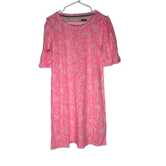 Lilly Pulitzer Mercer Dress Women's Size XXS in Rousseau Pink Tulip To Tango - Picture 2 of 5